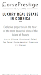 Mobile Screenshot of corsica-real-estate.com